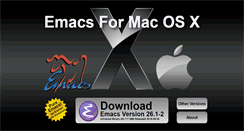 Desktop Screenshot of emacsformacosx.com